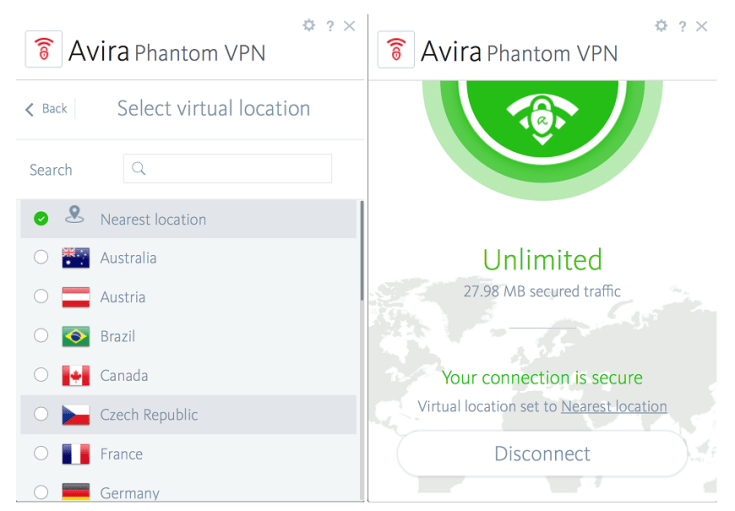 Avira Phantom VPN Pro 2.37.2.33559 Crack with Latest 2020 Download